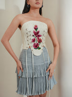 Load image into Gallery viewer, FLOWERS corset and skirt set