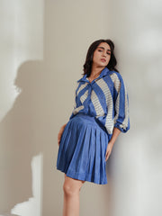 PATCH UP shirt and skirt set