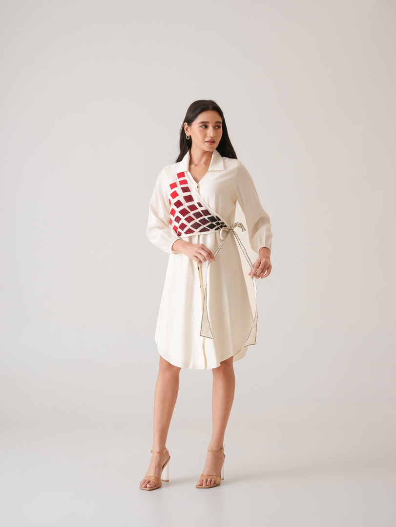 FADE  shirt dress