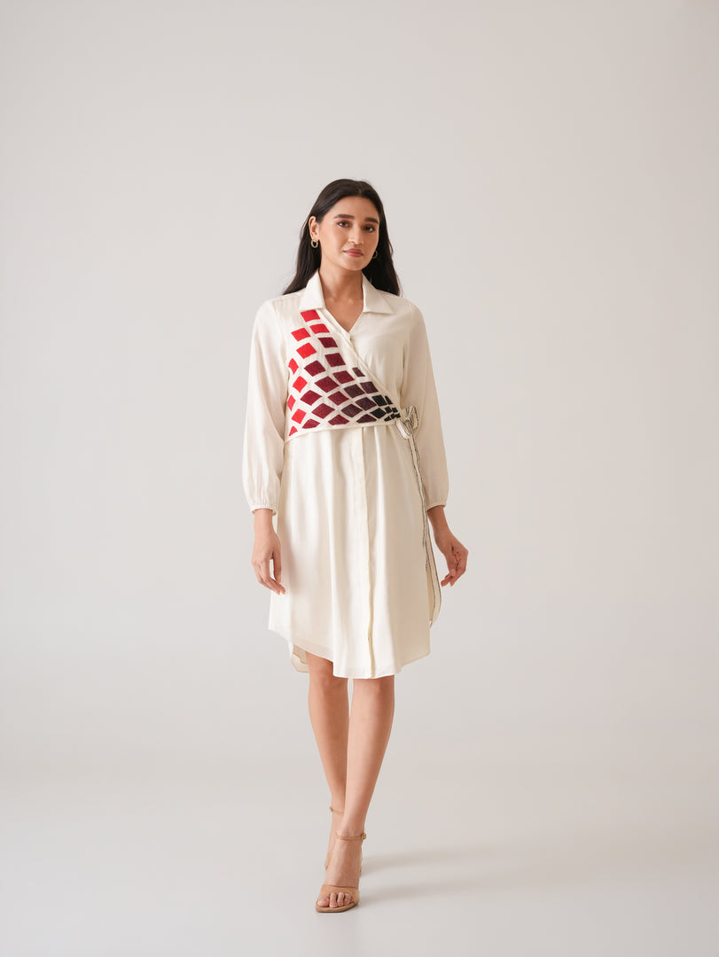 FADE  shirt dress