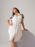 Load image into Gallery viewer, GRAPEVINE  shirt dress