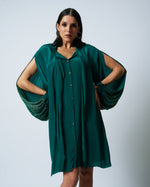 Load image into Gallery viewer, Spectrum – Shirt Dress with Scarf
