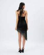 Load image into Gallery viewer, Don’t Go Yet - Strapless curved hem dress
